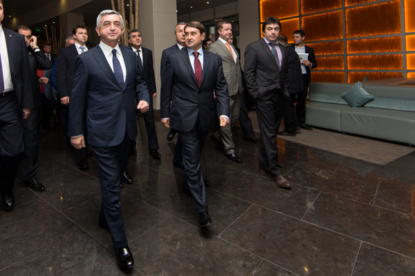 Президент Армении Серж Саргсян посетил Международный турнир TASHIR памяти Тиграна Петросяна