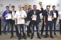 Сборная команда Москвы выиграла мужской чемпионат России по быстрым шахматам