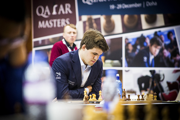 Магнус Карлсен - победитель Qatar Masters Open (фото К. Савиной)