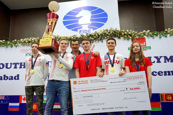 Юношеская сборная России победила на Олимпиаде до 16 лет