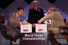 Владимир Крамник расскажет об исторической победе над Гарри Каспаровым