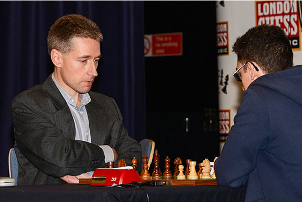 Майкл Адамс начинает London Chess Classic с победы (фото Д. Сондерса)