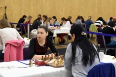 Александра Горячкина сохраняет лидирующие позиции на чемпионате Европы
