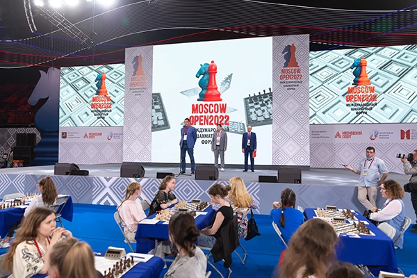 Международный форум Moscow Open 2022 стартовал во Дворце гимнастики Ирины Винер-Усмановой
