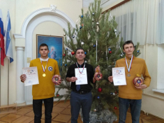 В Таганроге прошел Новогодний шахматный турнир