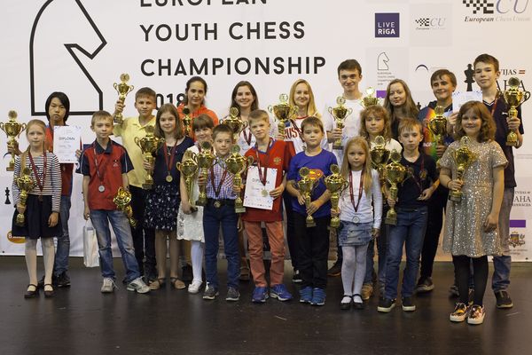 Россияне взяли шестнадцать медалей на детском первенстве Европы 