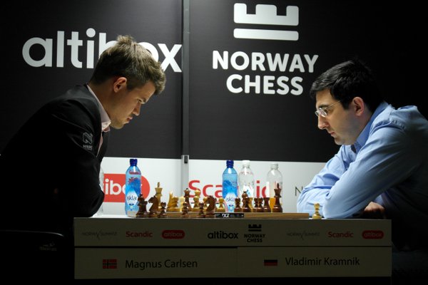 Фото из Твиттера @Norway Chess
