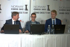 Фабиано Каруана обыграл Магнуса Карлсена во втором туре Norway Chess