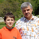 Павел Лобач и один из его учеников Гриша Меерсон