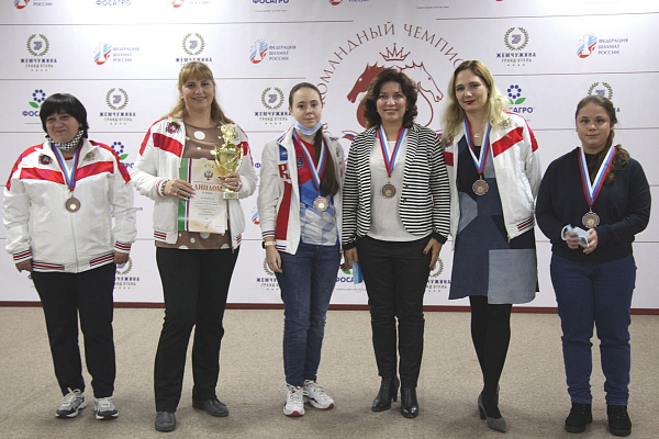 ФШМ выиграла чемпионат России среди женских команд