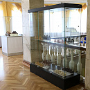 Выставка Музея шахмат РШФ. Несколько экспонатов предоставил Государственный центральный музей современной истории России