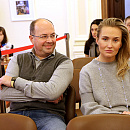 Олег Скворцов с супругой Наталией Шевандо