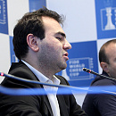 Пресс-конференция с Шахрияром Мамедьяровым после его победы над Каруаной