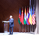 Вице-президент Шахматной федерации Азербайджана, главный судья турнира Фаик Гасанов
