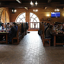 Эко-Кафе, где участникам был предложен обед