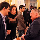 Член Наблюдательного совета РШФ Владимир Кирсанов с женой и Анатолий Карпов