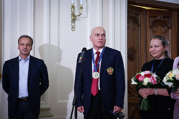 В ЦДШ состоялась церемония чествования сборной России