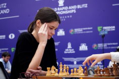 Анастасия Боднарук лидирует в чемпионате мира по рапиду