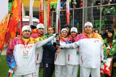 Дагестан принял эстафету олимпийского огня