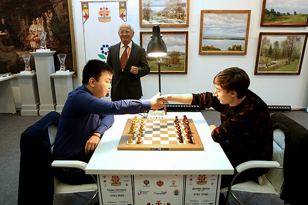 Daniil Dubov v KNVB bullet match - chessbrah on Twitch
