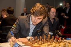 Сергей Карякин поделил второе место в главном турнире Tata Steel