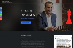 Election Website of Arkady Dvorkovich Launched 