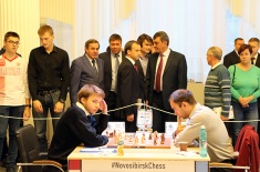Arkady Dvorkovich and Alexander Zhukov Visited the Superfinal