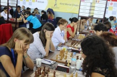 Женская сборная России выиграла у румынок в девятом туре Олимпиады
