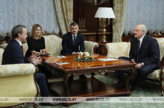 Alexander Lukashenko Meets Arkady Dvorkovich in Belarus 
