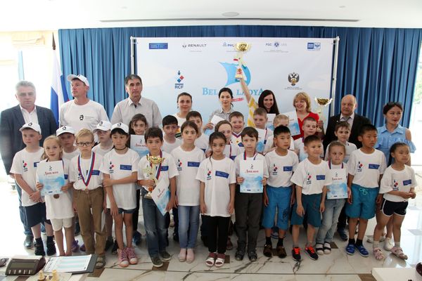 Participants of Chess in Schools tournament. Sochi, June 2017 