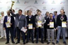 Шахматная сборная Москвы и Югра выиграли командные чемпионаты России