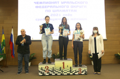 В Ханты-Мансийске завершились чемпионаты УФО по быстрым шахматам