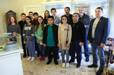 Участники Кубка АШФ памяти М. Ботвинника побывали в Музее шахмат