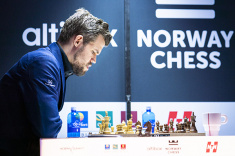 Magnus Carlsen Wins Altibox Norway Chess with One Round to Go