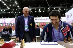 Andrey Filatov Congratulates Vladimir Kramnik on His Birthday 