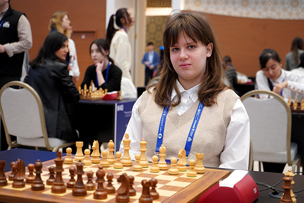 Anna Shukhman is the U18 girls' tournament rating favourite (photo credit: Eteri Kublashvili)