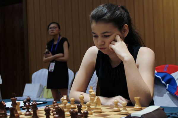 Александра Горячкина в первом туре одержала победу