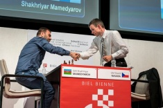 Shakhriyar Mamedyarov Strengthens Leadership in Biel 