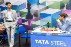 Tata Steel Chess Tournament 2024: Anish Giri Joins Alireza Firouzja in Lead