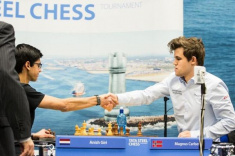 Chessable Masters: Magnus Carlsen Wins First Final Match Against Anish Giri