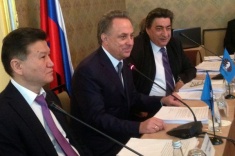 Russian Sports Minister Vitaly Mutko Visits FIDE Presidential Board