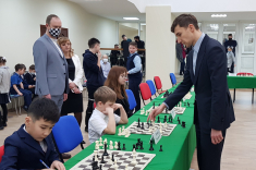 Сергей Карякин дал сеанс юным шахматистам Республики Башкортостан