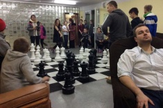 В рамках мероприятий творческой мастерской "Северная корона" прошел шахматный мастер-класс