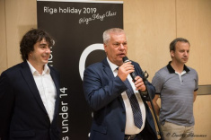 FIDE President Arkady Dvorkovich Opens Riga Holiday Tournament 