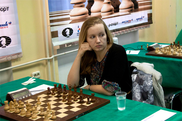 Екатерина Аталик после 7 туров делит первое место в турнире 