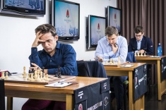 Anand and Aronian Catch Up With the Leader in Saint Louis