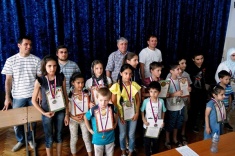 В Каспийске прошел 3-й этап детского Кубка Республики Дагестан по рапиду