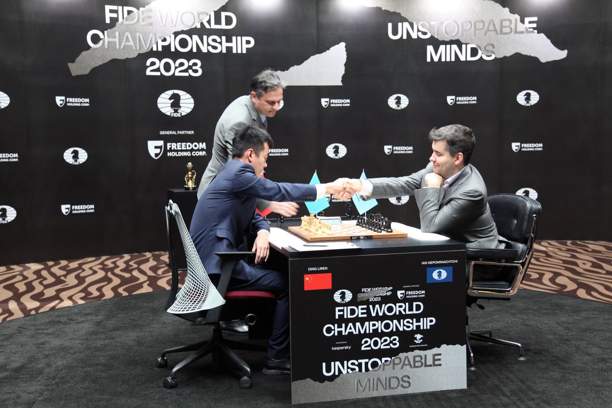 World Championship Game 4: Ding Liren delivers equalizer by