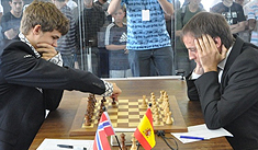 Финал Большого шлема: Карлсен уступил Вальехо в выигранной позиции