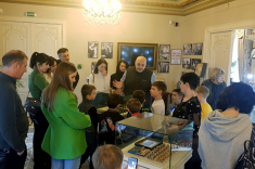 Участники проекта "Шахматы в школах" из Тулы посетили Музей шахмат
